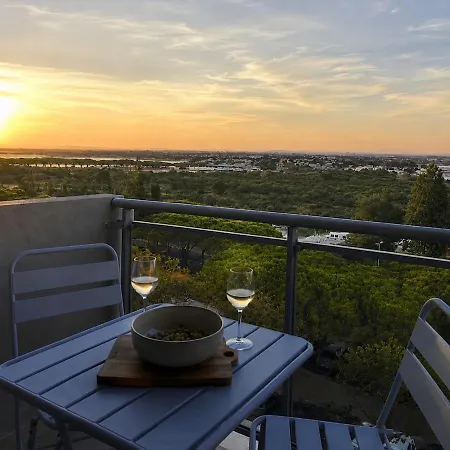 Carnon Sunset Vue Panoramique - Clim, Parking, 5 Min Lägenhet *